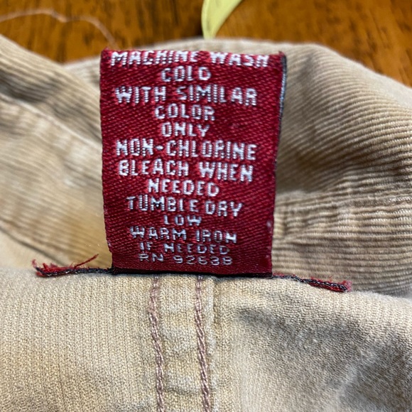 Fossil brand authentic Jeanswear. Lightweight corduroy button snap shirt  large - Picture 6 of 13